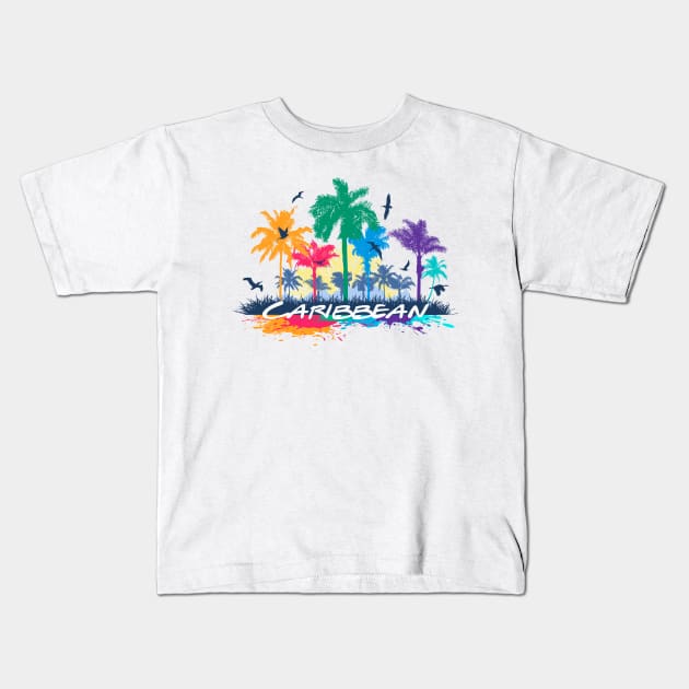 Caribbean Kids T-Shirt by Artizan
